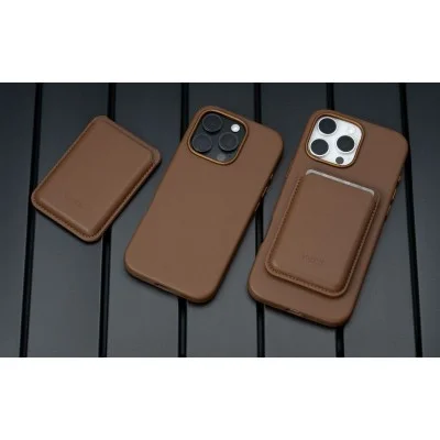 Cover Iphone 16 Pro Max Magsafe Case + Wallet Stand Torrii Koala - Brown